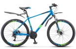 Велосипед 26' хардтейл, рама алюминий STELS NAVIGATOR-645 D т-синий, диск, 24 ск., 15,5' V010 2019